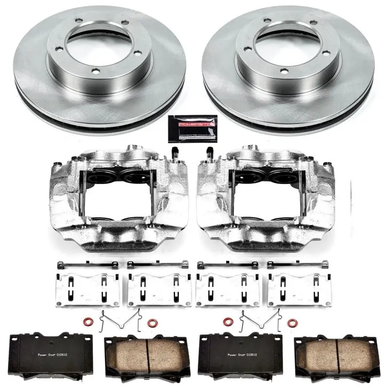 Power Stop 03-07 Toyota Land Cruiser Front Autospecialty Kit W/Cals 1