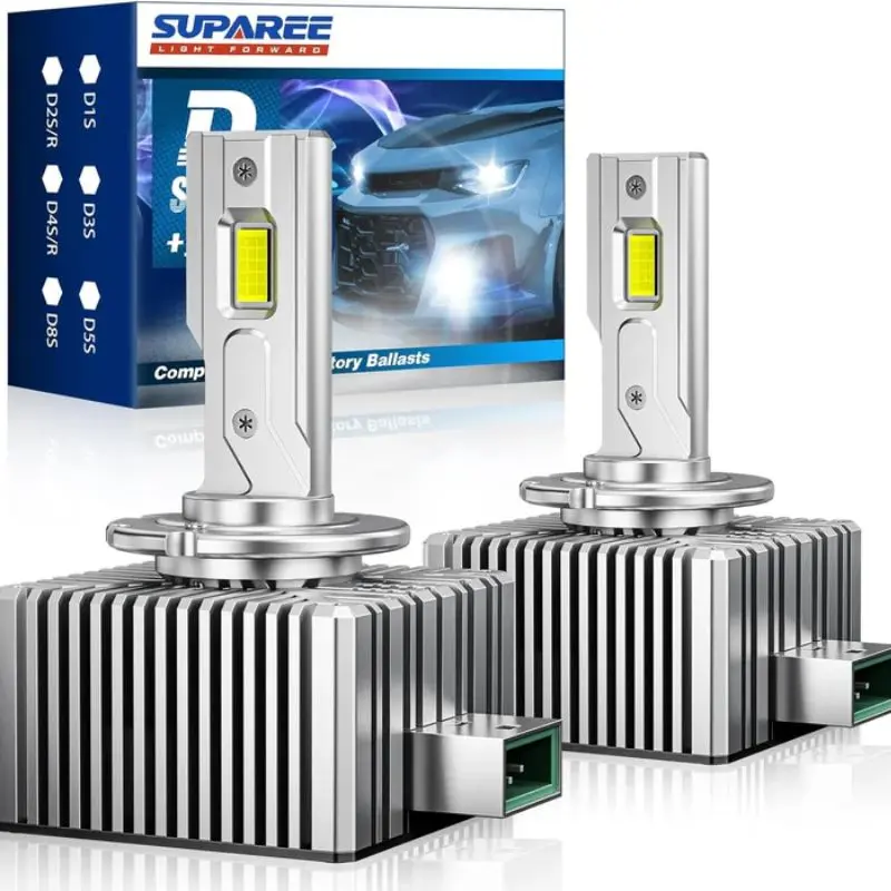 Suparee D3s D3r Led Headlight Bulbs With 150W 6500K Cool White 1