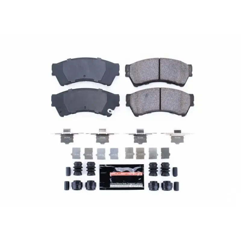 Power Stop 06-12 Ford Fusion Front Z23 Evolution Sport Brake Pads W/Hardware 1