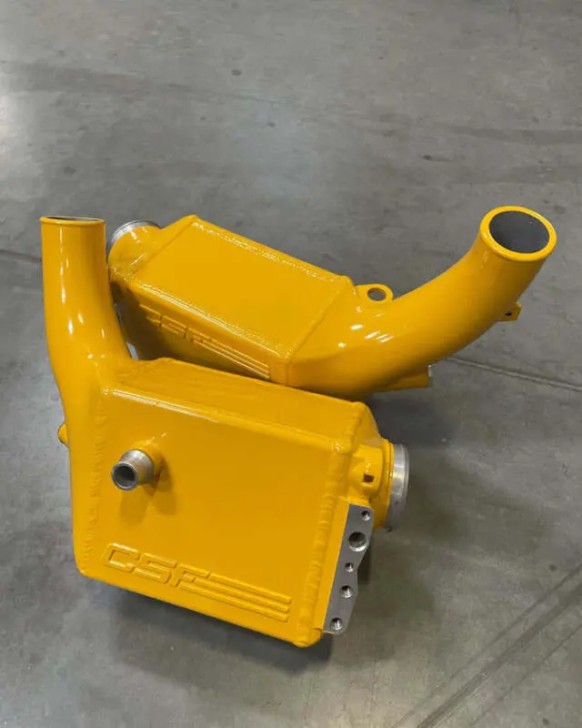 Csf 2014+ Bmw X5m (F95) / X6m (F96) / Xm (G09) Charge-Air-Cooler - Mustard Yellow 1