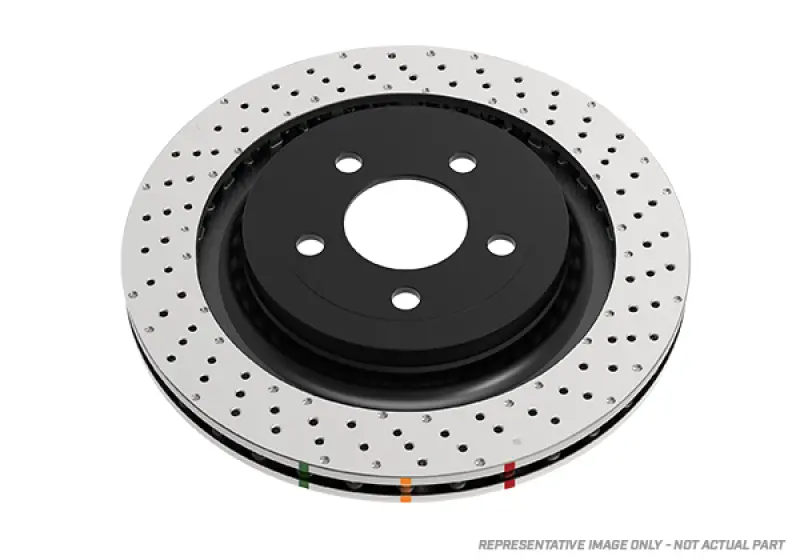 Dba 11-13 Bmw 1 Series M Rear 4000 Series Drilled Rotors 1