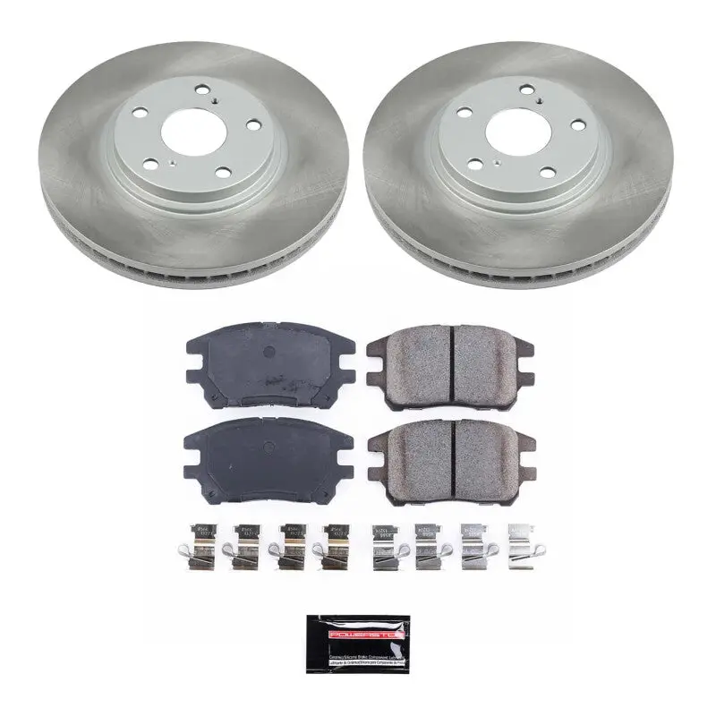 Power Stop 02-03 Lexus Rx300 Front Semi-Coated Rotor Kit 1