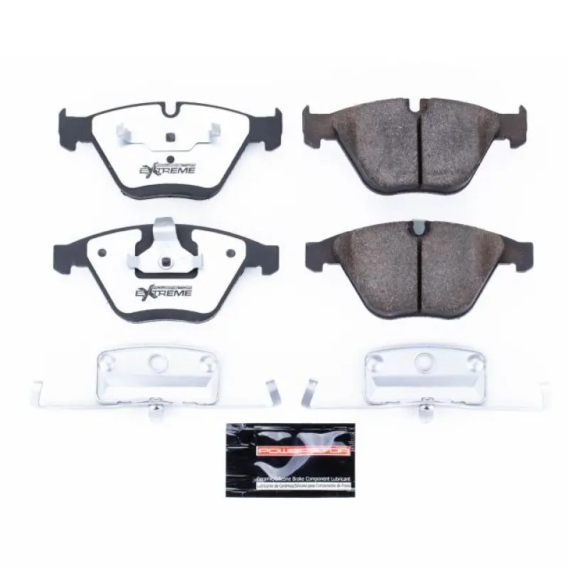 Power Stop 2011 Bmw 1 Series M Front Z26 Extreme Street Brake Pads W/Hardware 1