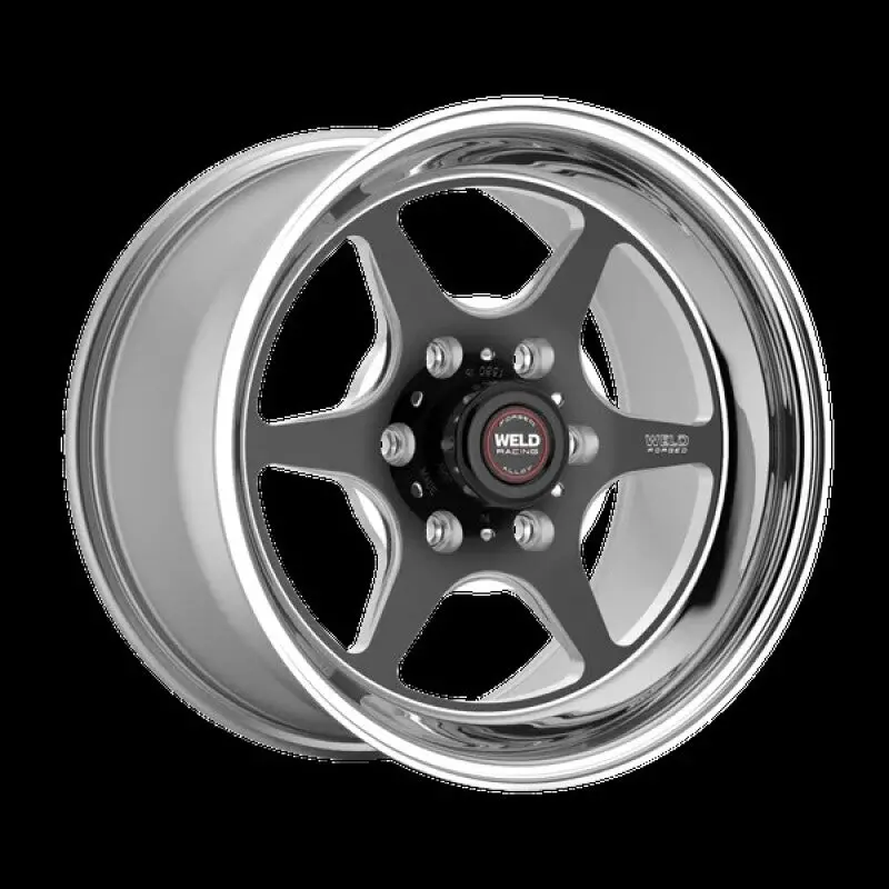Weld S79 Hd Beadlock S79 17X9.5In / 6X135 Bp / 6.2In Bs Black Center - Polished Shell Wheel 1