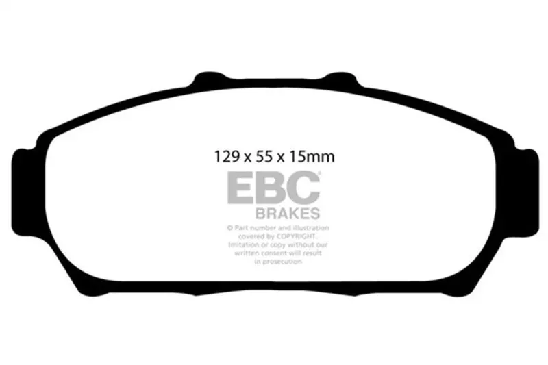 Ebc 94-01 Acura Integra 1.8 Ultimax2 Front Brake Pads 1