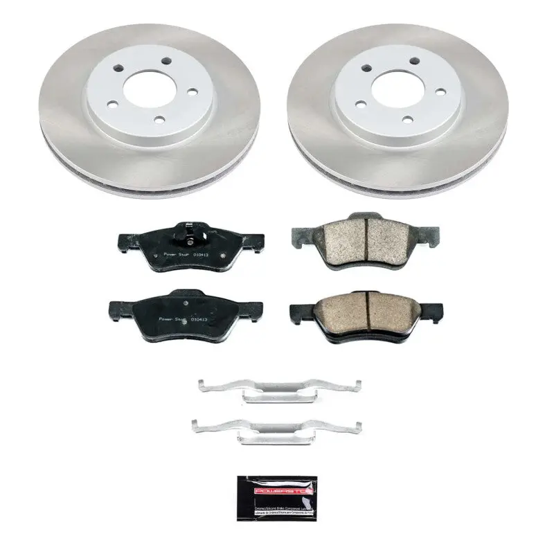Power Stop 05-10 Mercury Mariner Front Semi-Coated Rotor Kit 1