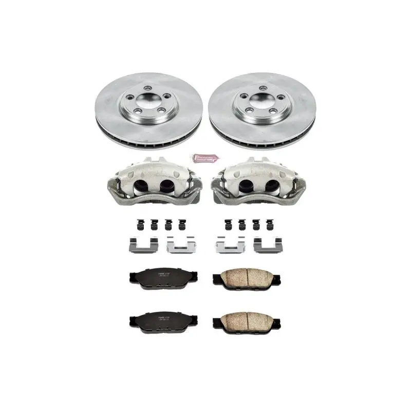 Power Stop 02-05 Ford Thunderbird Front Autospecialty Brake Kit W/Calipers 1