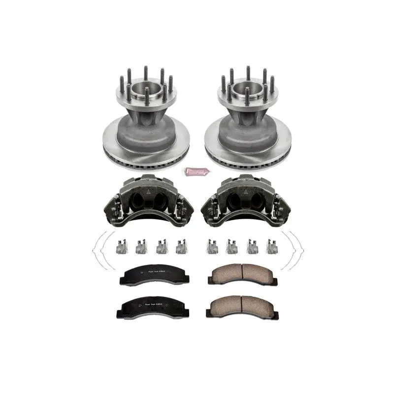 Power Stop 03-04 Ford F-350 Super Duty Front Autospecialty Kit W/Cals 1