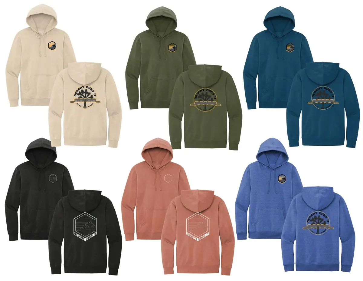Desert Does It Hoodies 1