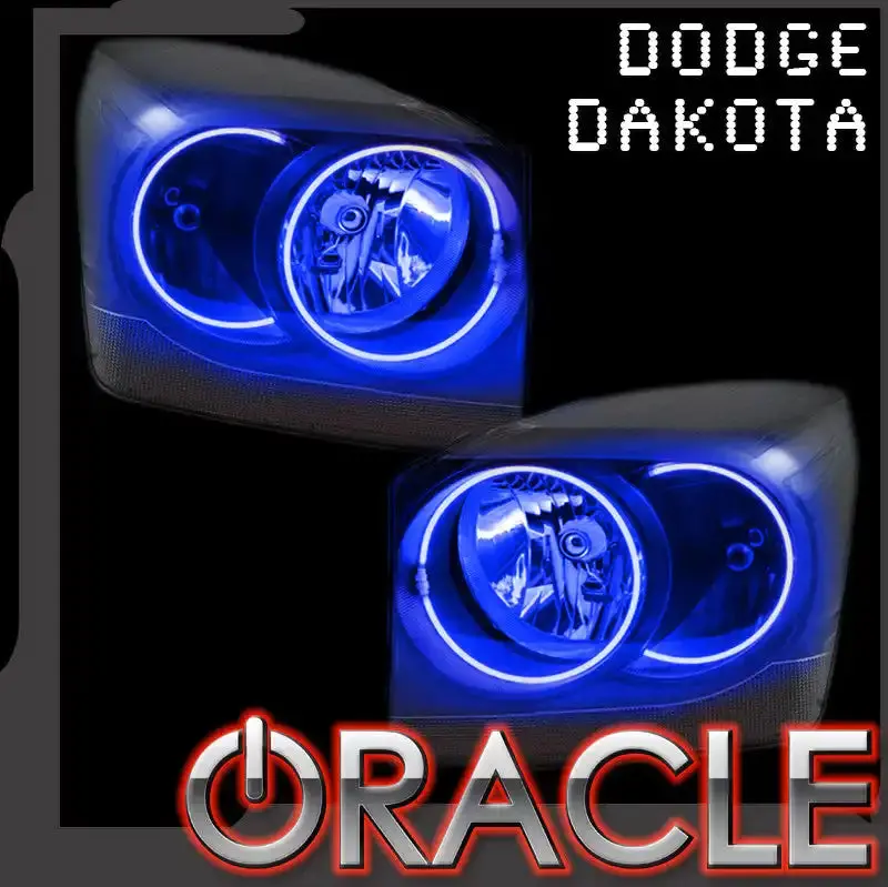 Oracle Lighting 2005-2007 Dodge Dakota Led Headlight Halo Kit 1