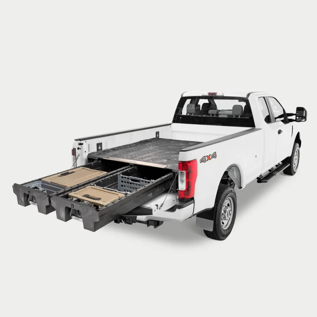 Drawer System + Premium Accessory Pack - 8' With Cab-Side Gap 1