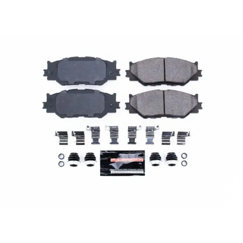 Power Stop 06-15 Lexus Is250 Front Z23 Evolution Sport Brake Pads W/Hardware 1