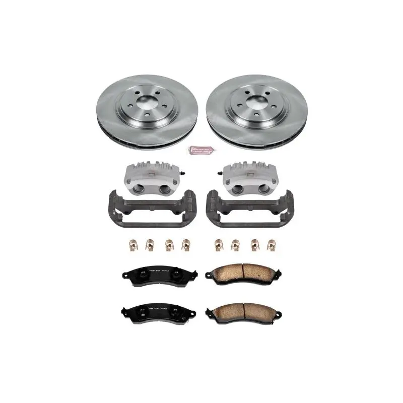Power Stop 1999 Ford Mustang Front Autospecialty Brake Kit W/Calipers 1