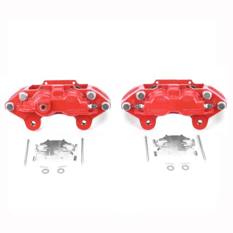 Power Stop 15-19 Chevrolet Colorado Front Red Calipers W/O Brackets - Pair 1