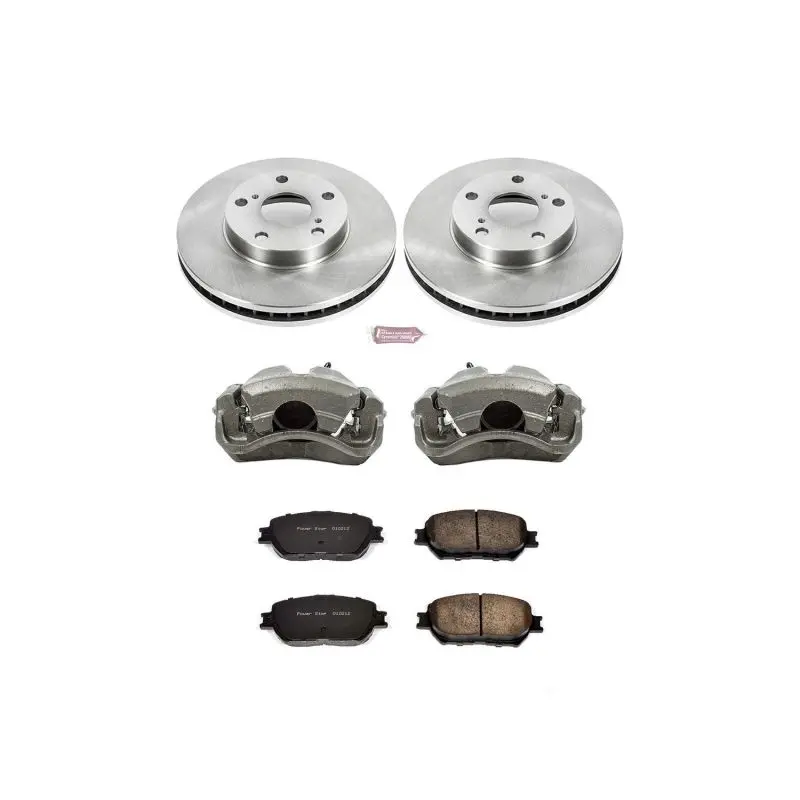 Power Stop 02-06 Toyota Camry Front Autospecialty Brake Kit W/Calipers 1