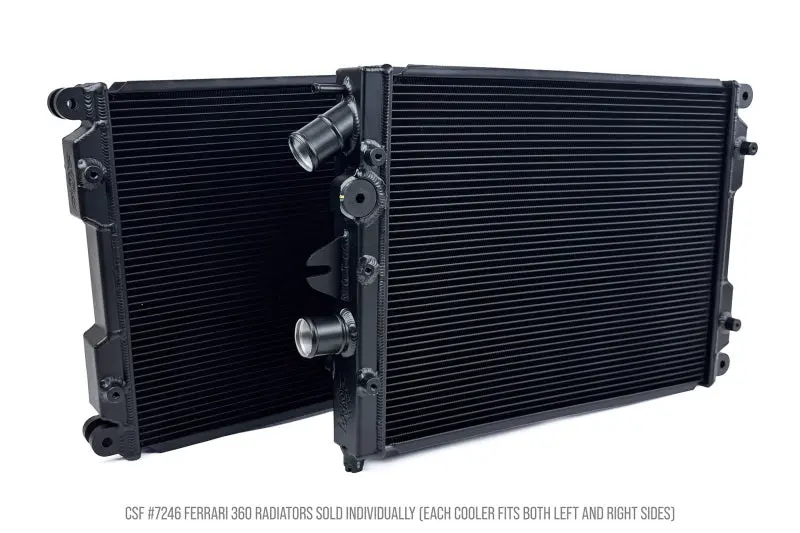 Csf 00-08 Ferrari 360 High Performance All Aluminum Radiator - Left/Right 1