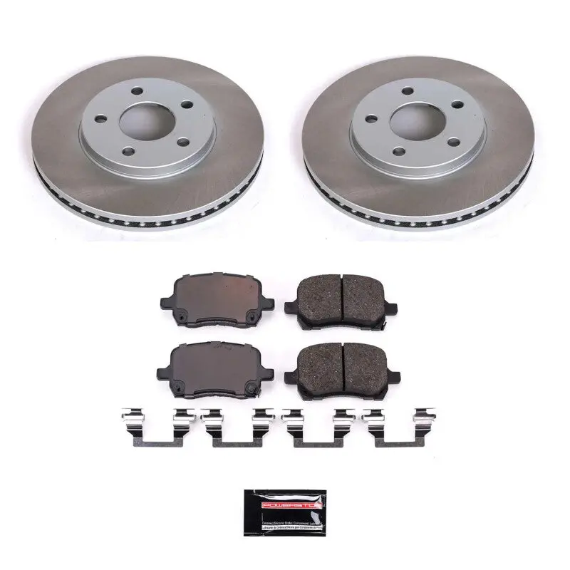 Power Stop 08-11 Chevrolet Hhr Front Semi-Coated Rotor Kit 1
