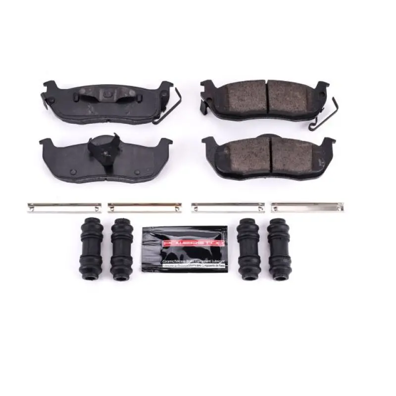 Power Stop 04-10 Infiniti Qx56 Rear Z23 Evolution Sport Brake Pads W/Hardware 1