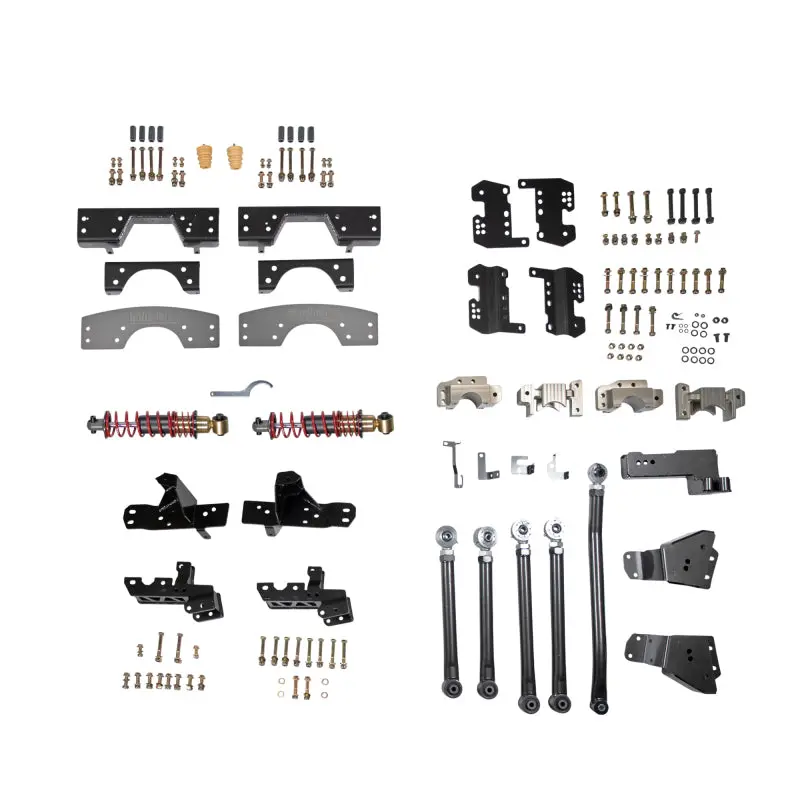 Belltech 88-98 Chevrolet C1500 Rear 4-Link Kit W/ Coilovers And C-Notch 1