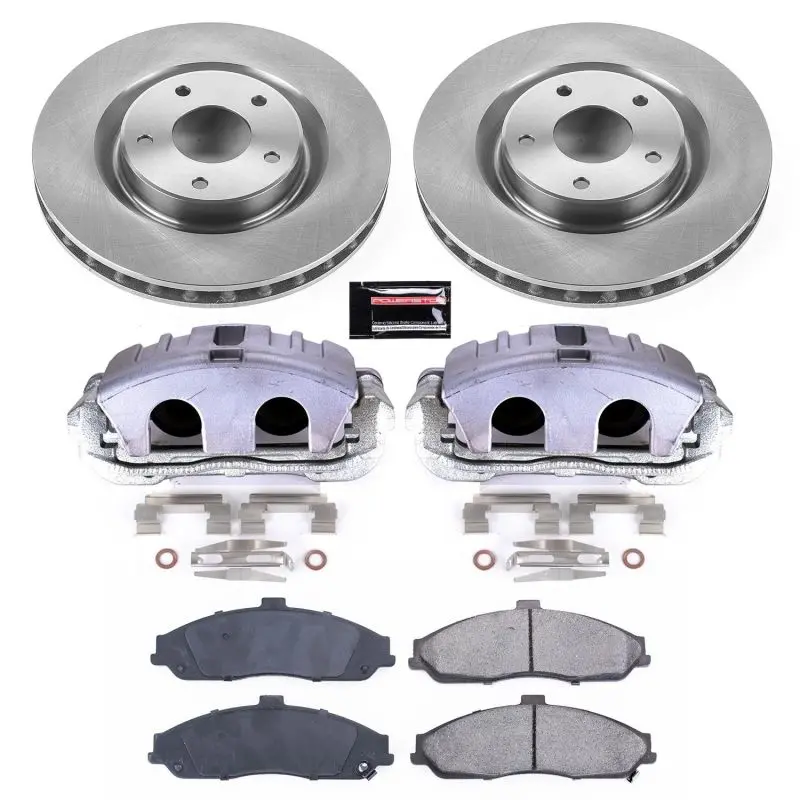 Power Stop 05-13 Chevrolet Corvette Front Autospecialty Brake Kit W/Calipers 1