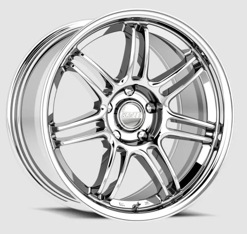 Kansei K17x Seven 18X9.5In / 5X114.3 Bp / 35Mm Offset / 73.1Mm Bore - Chrome 1