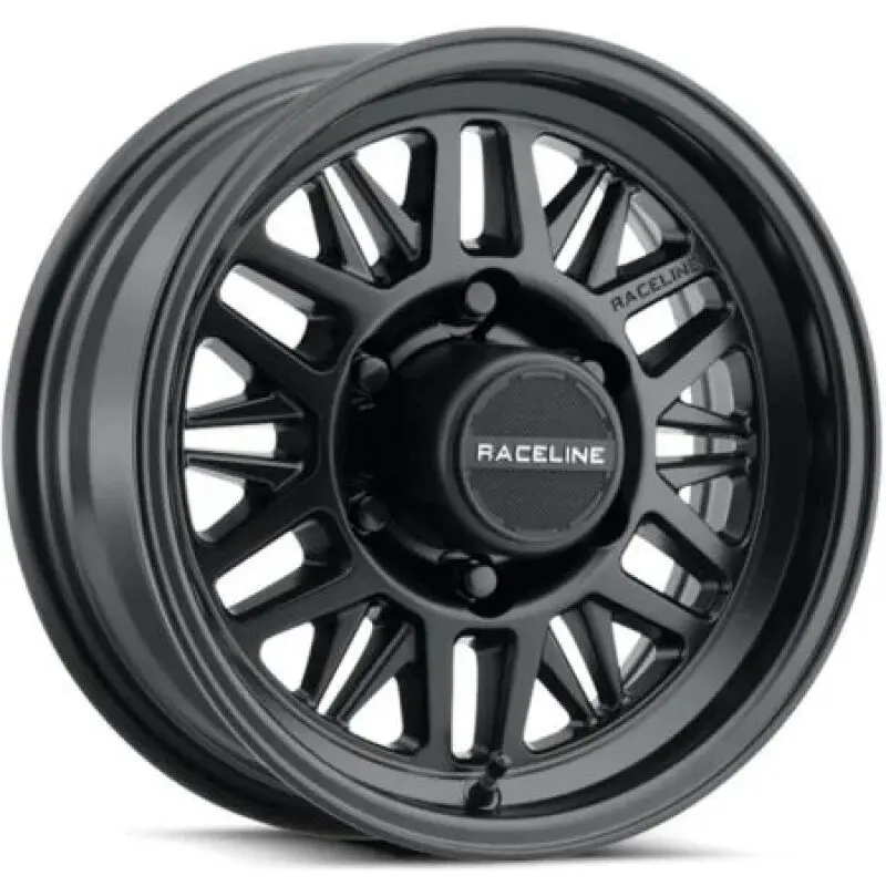 Raceline 451B Ryno Tr Trailer 13X4.5In / 5X4.5 Bp / 0Mm Offset / 3.19Mm Bore - Satin Black 1