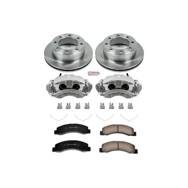 Power Stop 99-00 Ford F-350 Super Duty Rear Autospecialty Kit W/Cals 1