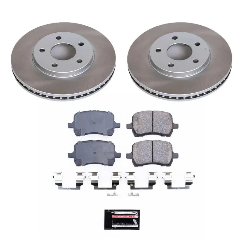 Power Stop 06-07 Chevrolet Hhr Front Semi-Coated Rotor Kit 1