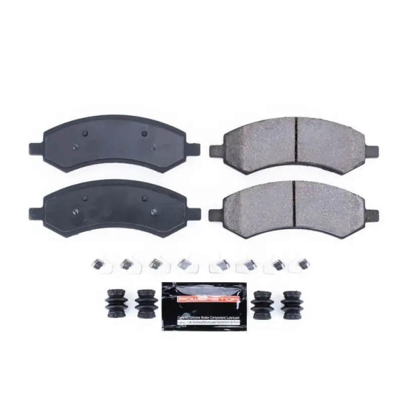 Power Stop 07-09 Chrysler Aspen Front Z23 Evolution Sport Brake Pads W/Hardware 1