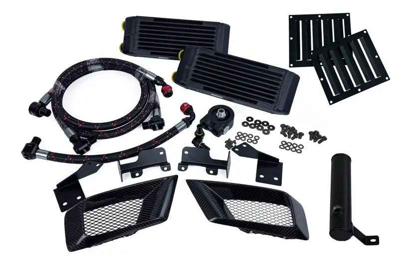 Csf 2023+ Honda Civic Type R Fl5 High-Performance Dual Engine Oil Cooler Kit 1