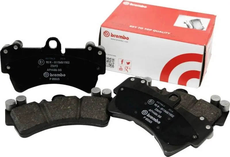 Brembo 13-18 Ford C-Max/18-21 Ecosport/12-18 Focus Rear Premium Nao Ceramic Oe Equivalent Pad 1