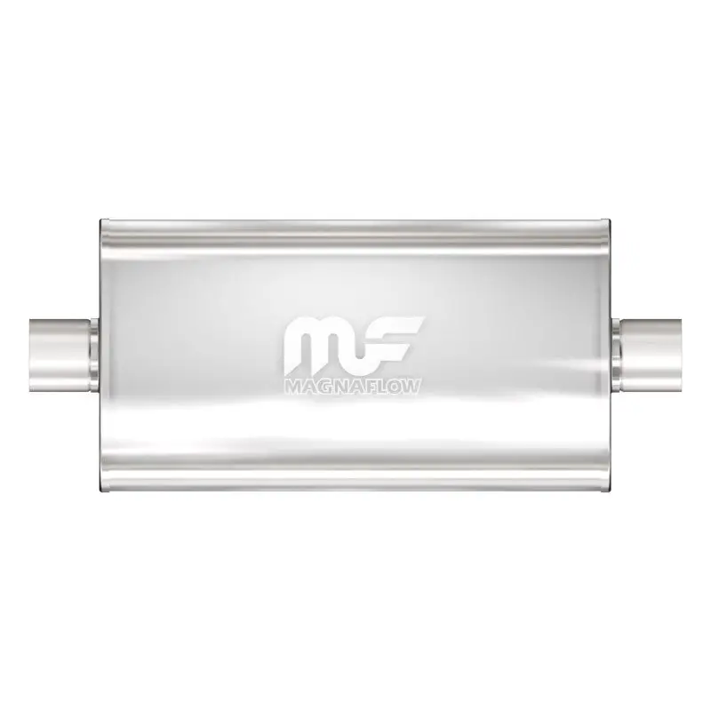 Magnaflow Stainless Steel Muffler – 22" X 5" X 11", Dual Inlet/Dual Outlet 1