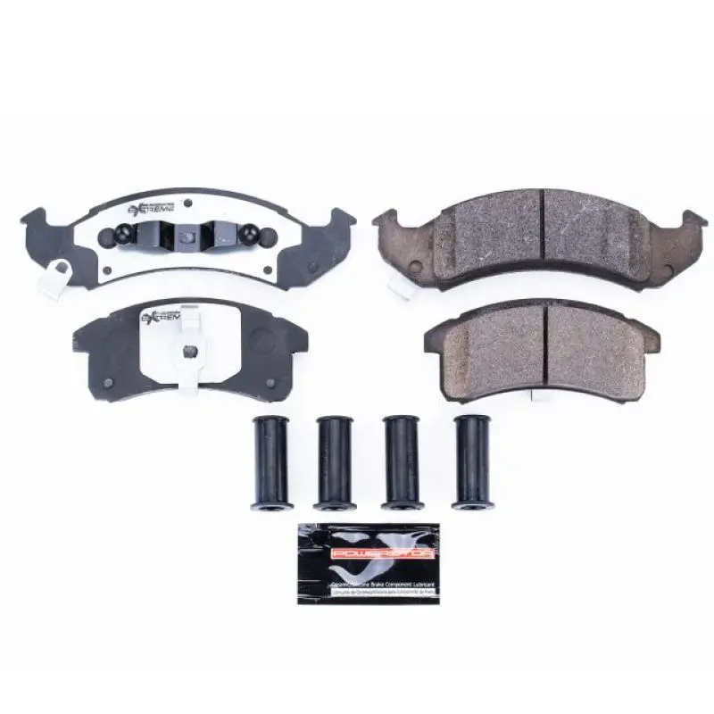 Power Stop 94-99 Buick Lesabre Front Z26 Extreme Street Brake Pads W/Hardware 1