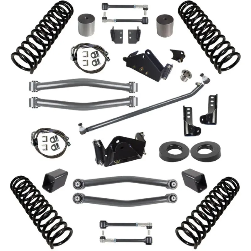 Synergy 07-18 Jeep Wrangler Jku 4 Dr 3.0In Lift Stage 2 Suspension System 1
