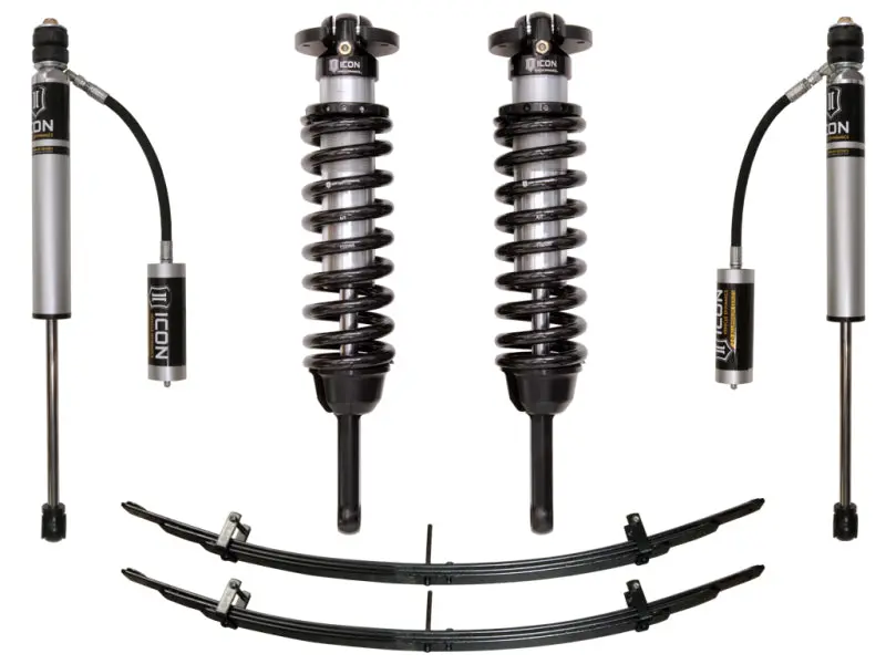 Icon Stage 2 Adjustable Suspension System For Toyota Tacoma – Fits 2005–2015 (0–3.5" Lift) & 2016+ (0–2.75" Lift) 1