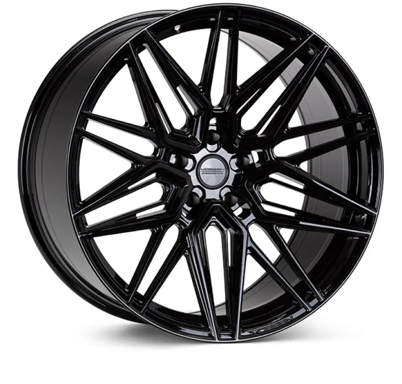 Vossen Hf-7 23X11 / 5X112 / Et14 / Super Deep Face / 66.5 - Gloss Black Wheel 1
