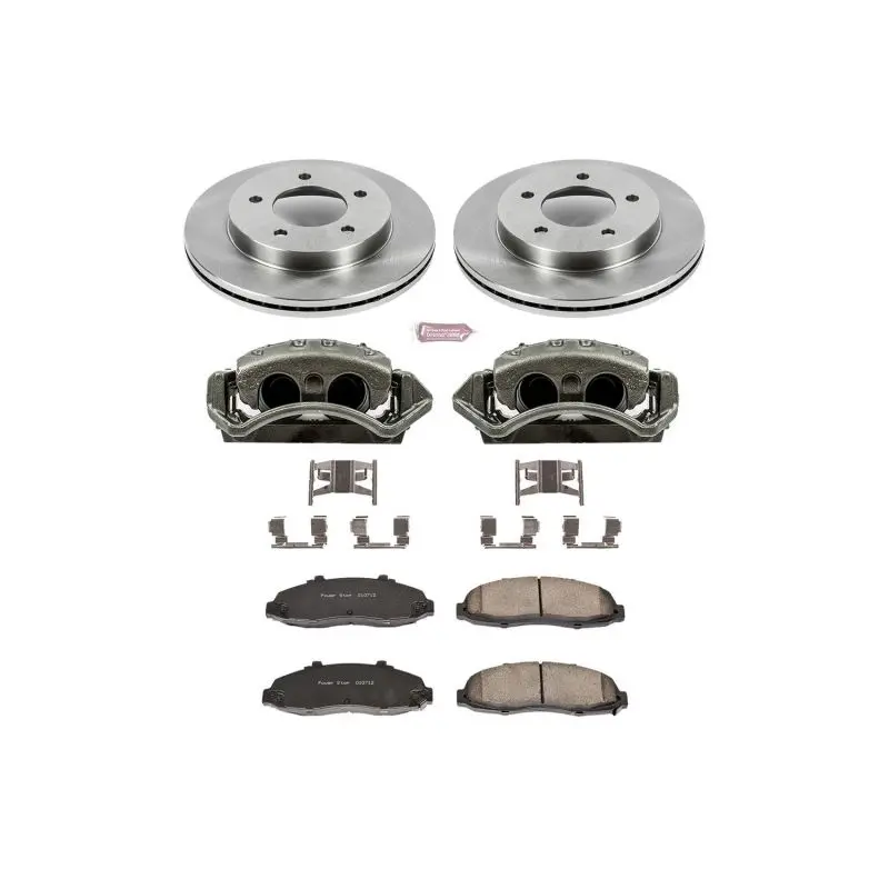 Power Stop 99-03 Ford F-150 Front Autospecialty Brake Kit W/Calipers 1