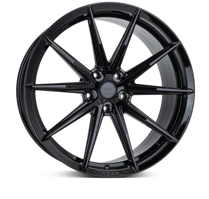 Vossen Hfx-2 20X9 - 5X112 - Et25 - Flat - 66.5 - Gloss Black Wheel 1