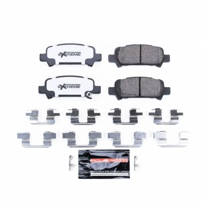 Power Stop 03-06 Subaru Baja Rear Z26 Extreme Street Brake Pads W/Hardware 1