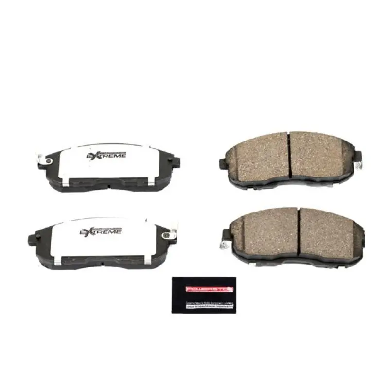 Power Stop 03-05 Infiniti G35 Front Z26 Extreme Street Brake Pads W/Hardware 1