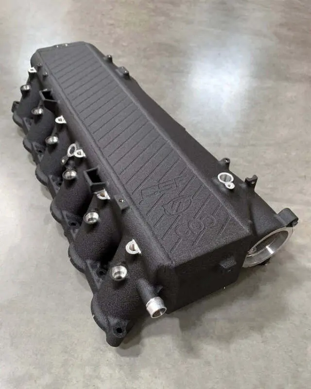 Csf Bmw Gen 1 B58 Charge-Air-Cooler Manifold - Crinkle Black 1