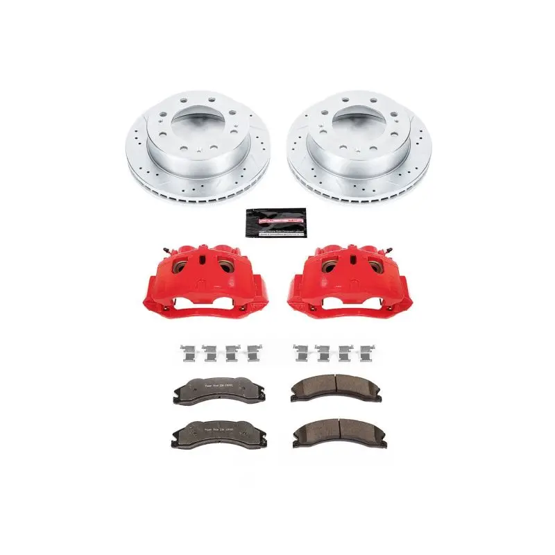 Power Stop 2011 Chevrolet Silverado 2500 Hd Front Z36 Truck & Tow Kit W/Cals 1