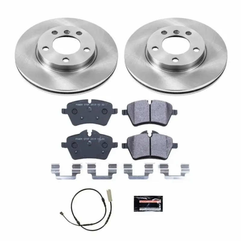 Power Stop 11-16 Mini Cooper Countryman Front Track Day Spec Brake Kit 1
