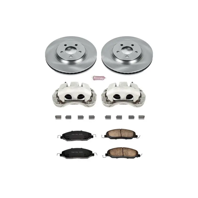 Power Stop 05-10 Ford Mustang Front Autospecialty Brake Kit W/Calipers 1