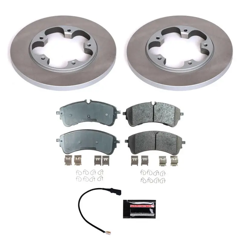 Power Stop 2020 Ford Transit-350 Rear Semi-Coated Rotor Kit 1