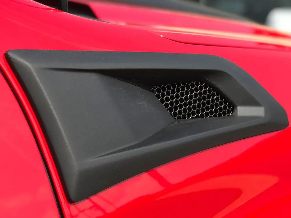 Chev Silverado 2019-2025 Air Design Fender Vents (Set Of 2) - Satin Black 1