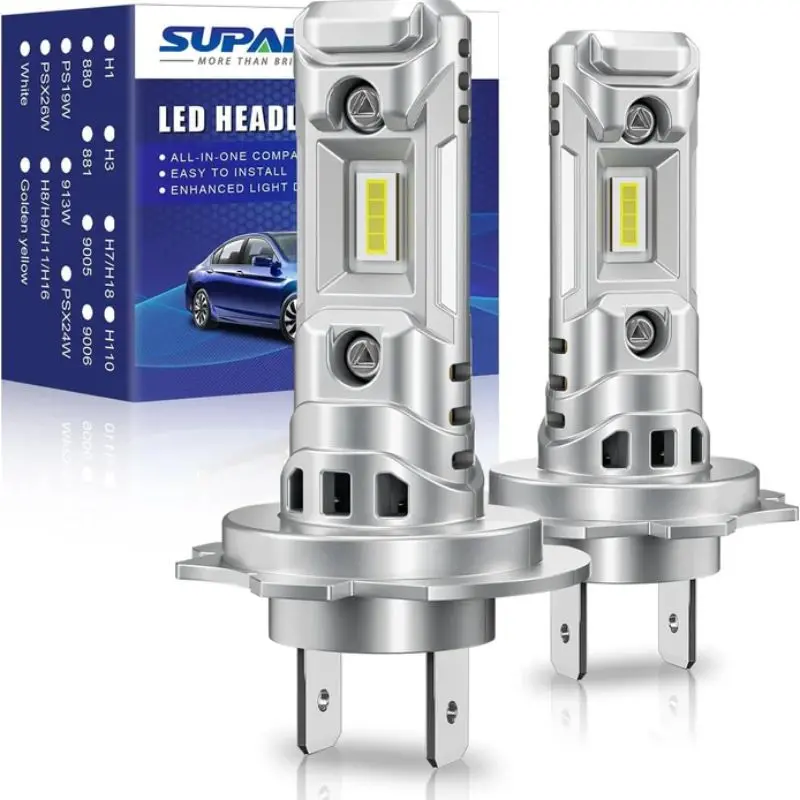 Suparee H7 Led Headlight Bulb With Super Brightness Mini Size 1