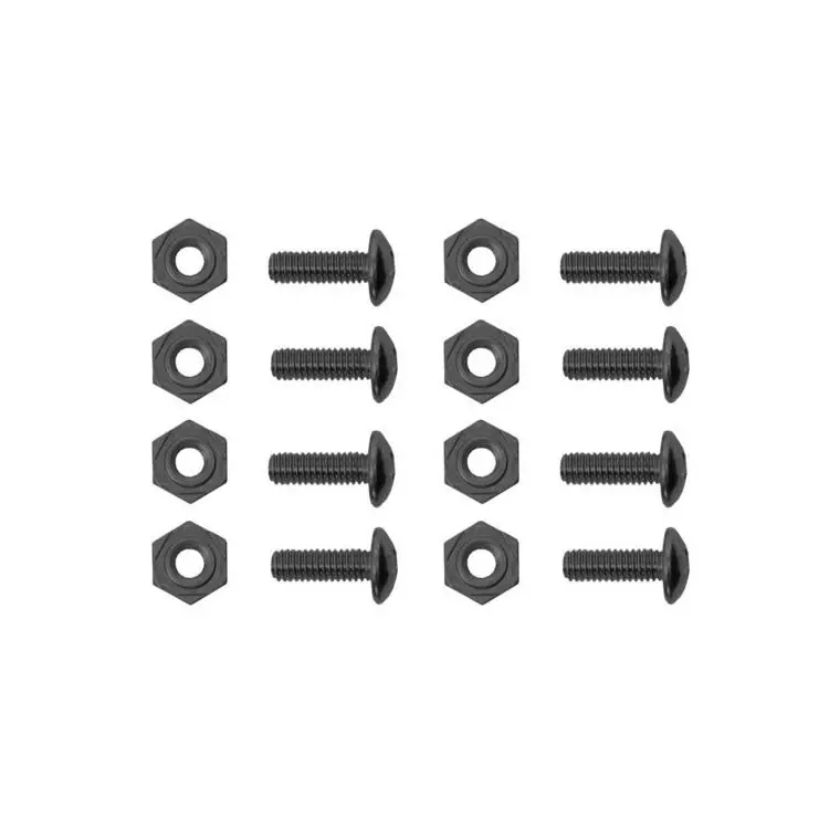Hardpoint® 4M12mm Screw And Nut Set (Pack Of 8) 1