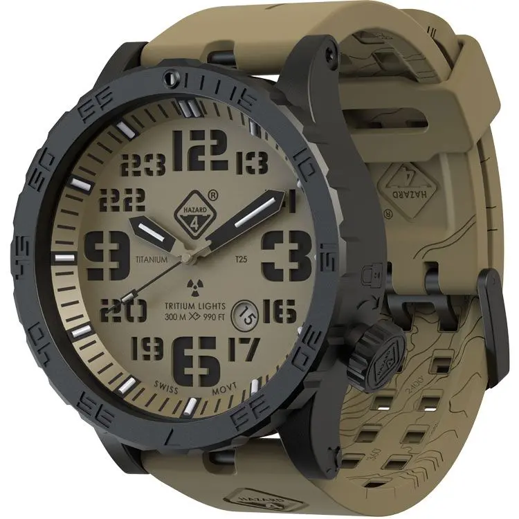 Arid - Heavy Water Diver 50Mm Titanium Tritium Watch W Swiss Movement 1