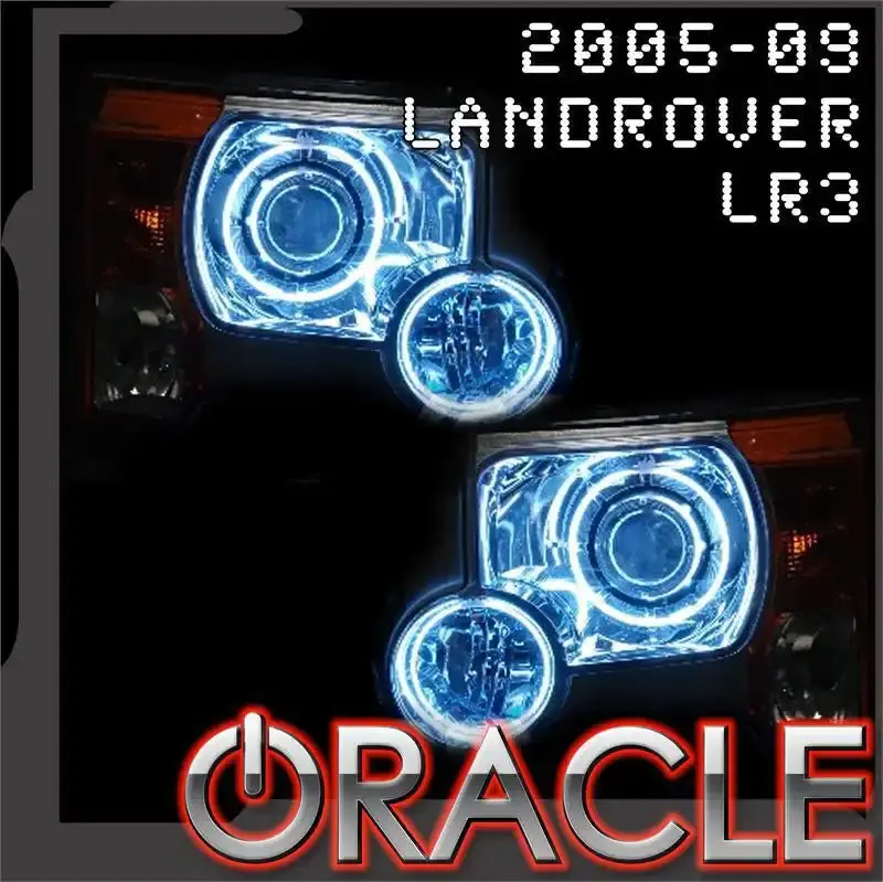 Oracle Lighting 2005-2009 Land Rover Lr3 Led Headlight Halo Kit 1